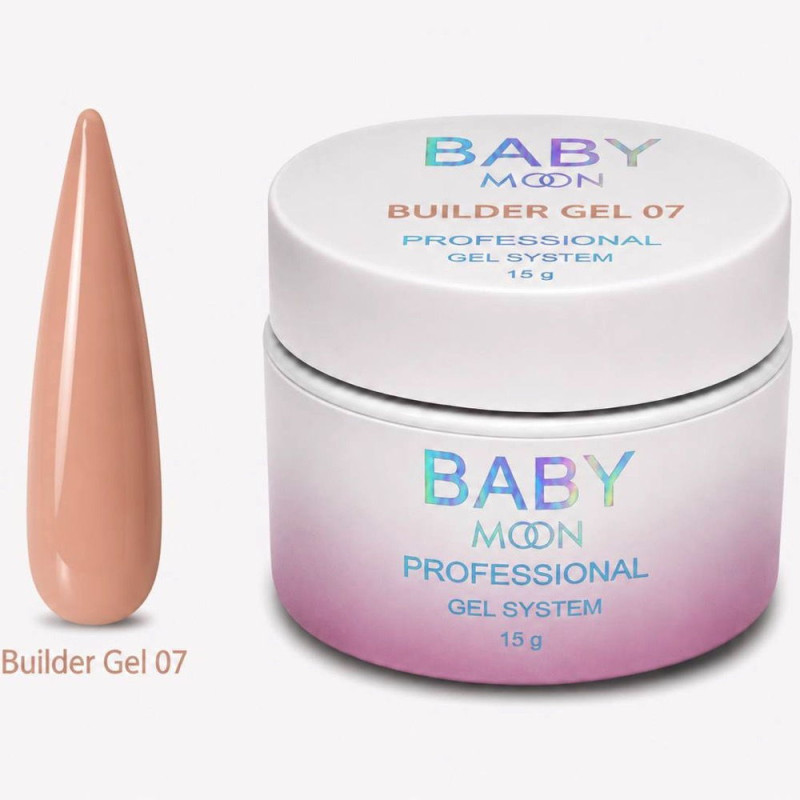 Baby Moon Builder Gel Nr.07, 15 ml