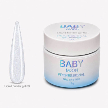 Baby Moon Liquid Builder Gel Nr.03, 15 ml