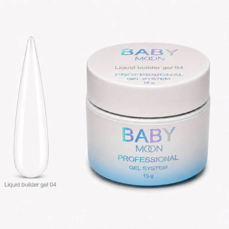 Baby Moon Liquid Builder Gel Nr.04, 15 ml