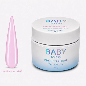 Baby Moon Liquid Builder Gel Nr.07, 15 ml