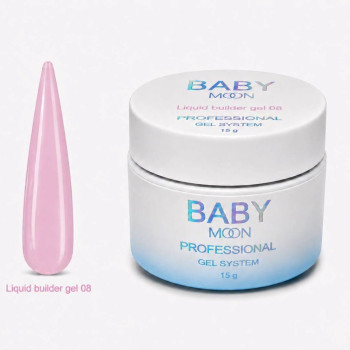 Baby Moon Liquid Builder Gel Nr.08, 15 ml