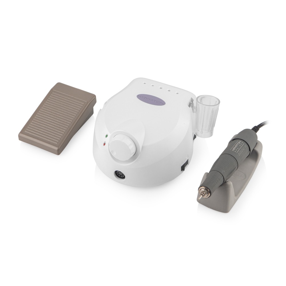 KRYPTON XPS-400 WHITE/PURPLE Фрезер, 65 Вт, 40000 об./хв для манікюру та педикюру
