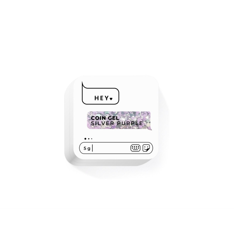 HEYLOVE Coin gel Gold Purple, 5 g