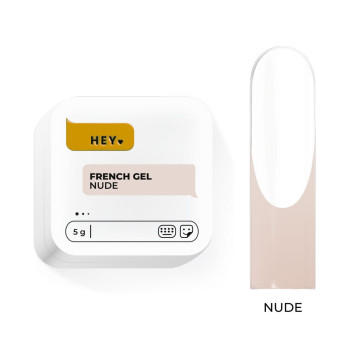 HEYLOVE French gel Nude, 5 ml