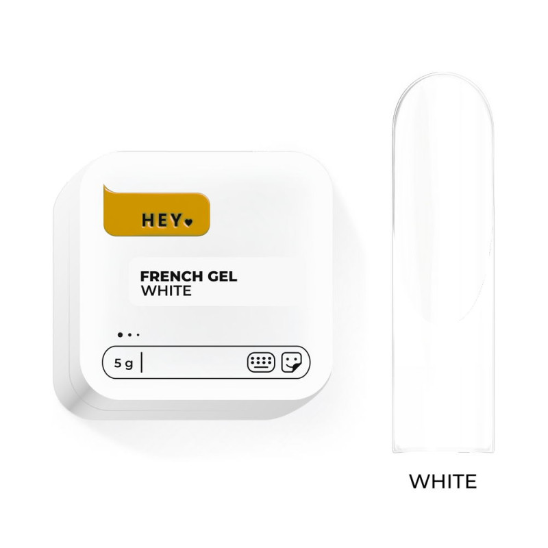 HEYLOVE French gel White, 5 ml