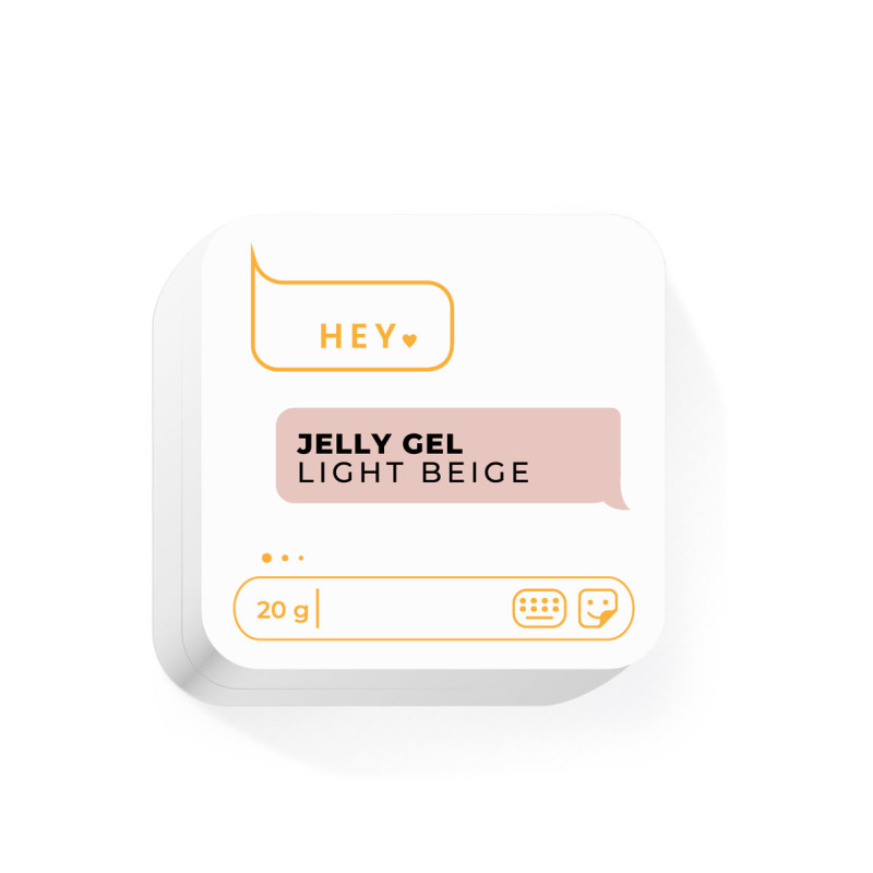 HEYLOVE Gelly Gel Light Beige, 20 ml