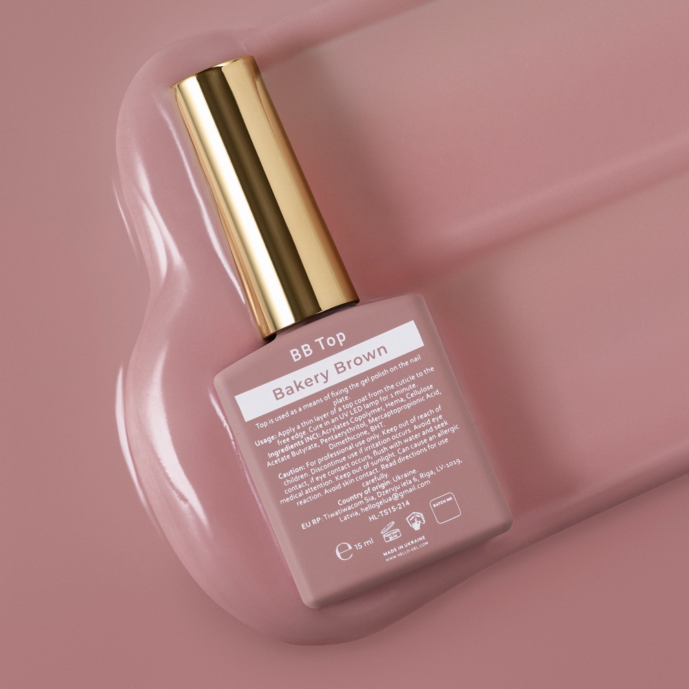 HEYLOVE BB Top Bakery Brown, 15 ml