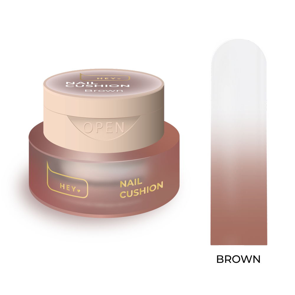 HEYLOVE Набір-кушон для омбре Brown, 6 pcs
