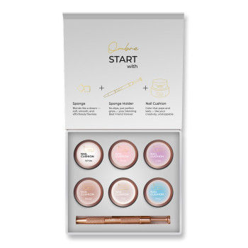 HEYLOVE Набір-кушон для омбре White, 6 pcs