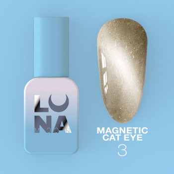 Lunamoon гель-лак Magnetic Cat Eye Nr.03, 8 ml