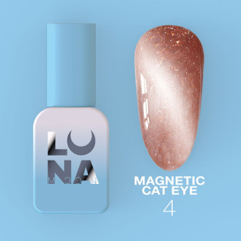 Lunamoon гель-лак Magnetic Cat Eye Nr.04, 8 ml