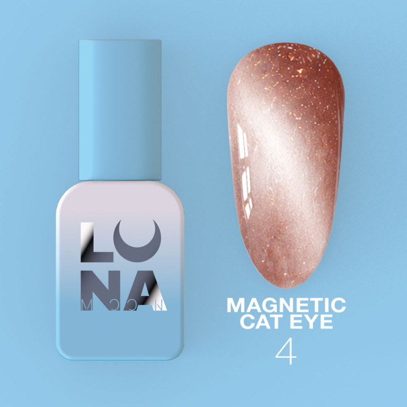Lunamoon Gel Polish Magnetic Cat Eye Nr.04, 8 ml