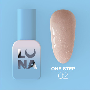 LUNAMOON гель-лак для педикюру One Step Nr.02, 8 ml