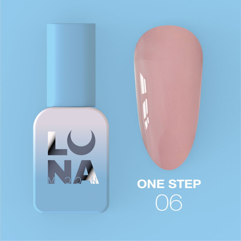 LUNAMOON гель-лак для педикюру One Step Nr.06, 8 ml