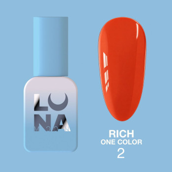 Lunamoon гель-лак Rich One Color Nr.02, 8 ml