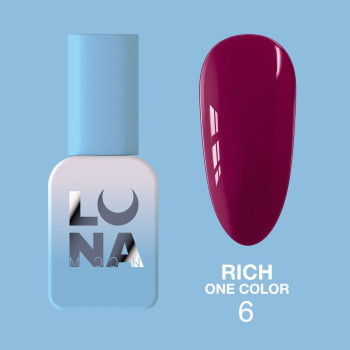 Lunamoon гель-лак Rich One Color Nr.06, 8 ml