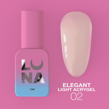 LUNAMOON Light Acrygel Elegant Nr.02, 13 ml