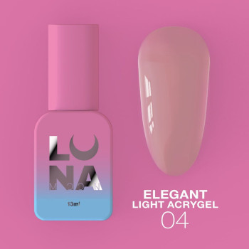 LUNAMOON Light Acrygel Elegant Nr.04, 13 ml