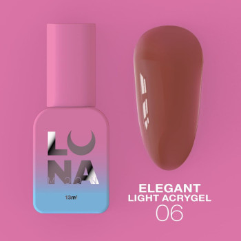 LUNAMOON Light Acrygel Elegant Nr.06, 13 ml