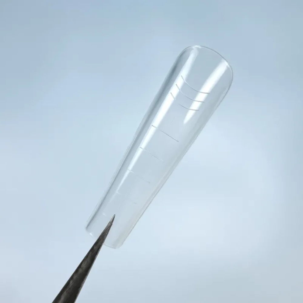 LUNAMOON Arched Ballerina Dual Forms for Nail Extensions, 120 pcs