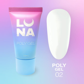 Lunamoon Poly Gel Nr.02, 30 ml