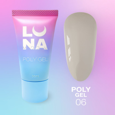 Lunamoon Poly Gel Nr.06, 30 ml