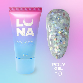 Lunamoon Poly Gel Nr.10, 30 ml