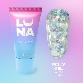 Lunamoon Poly Gel Nr.12, 30 ml