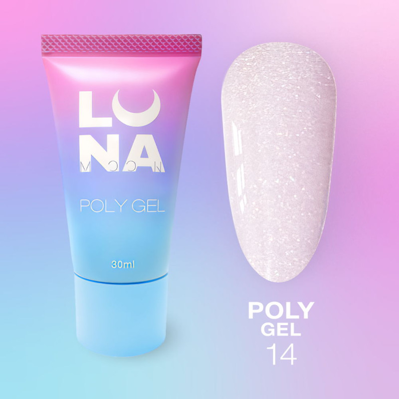 Lunamoon Poly Gel Nr.14, 30 ml