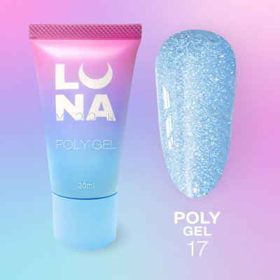 Lunamoon Poly Gel Nr.17, 30 ml