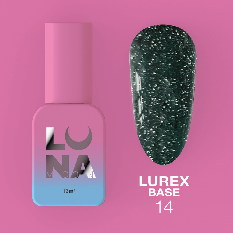 LUNAMOON Cover Base Lurex Nr.14, 13 ml