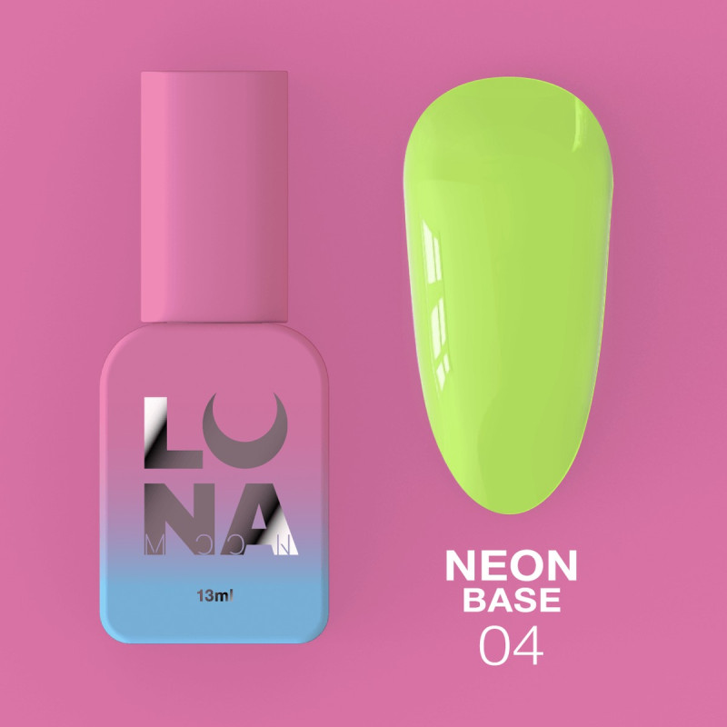 LUNAMOON Cover Base Neon Nr.04, 13 ml