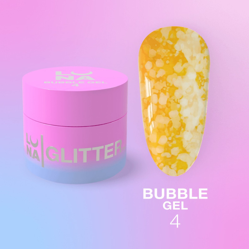 LUNAMOON Bubble Gel Nr.4, 5 ml