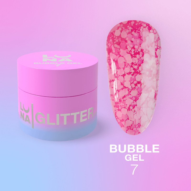 LUNAMOON Bubble Gel Nr.7, 5 ml