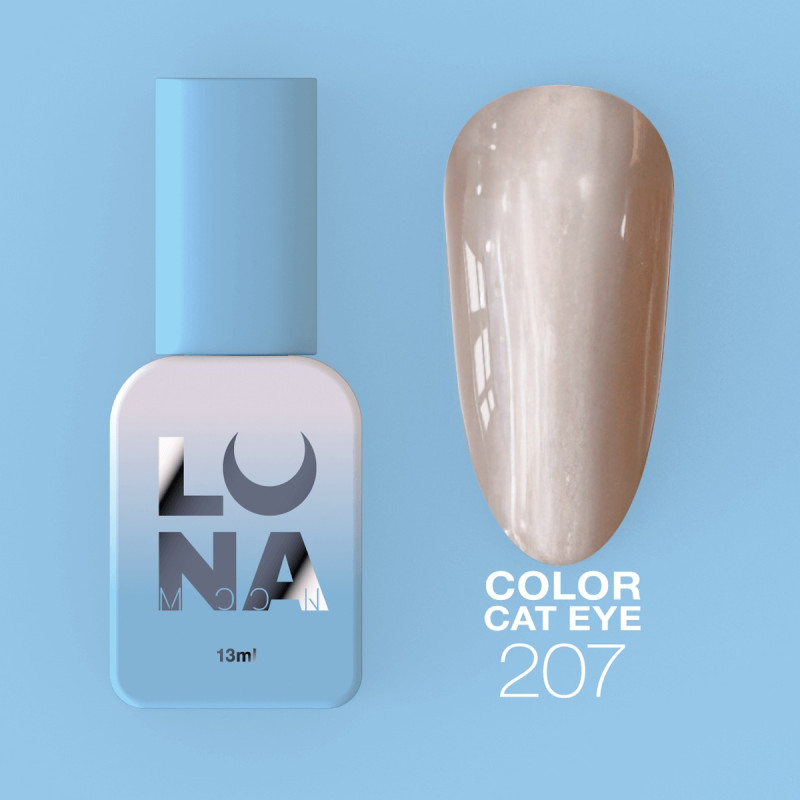 Lunamoon Gel Polish Cat Eye Nr.207, 13 ml