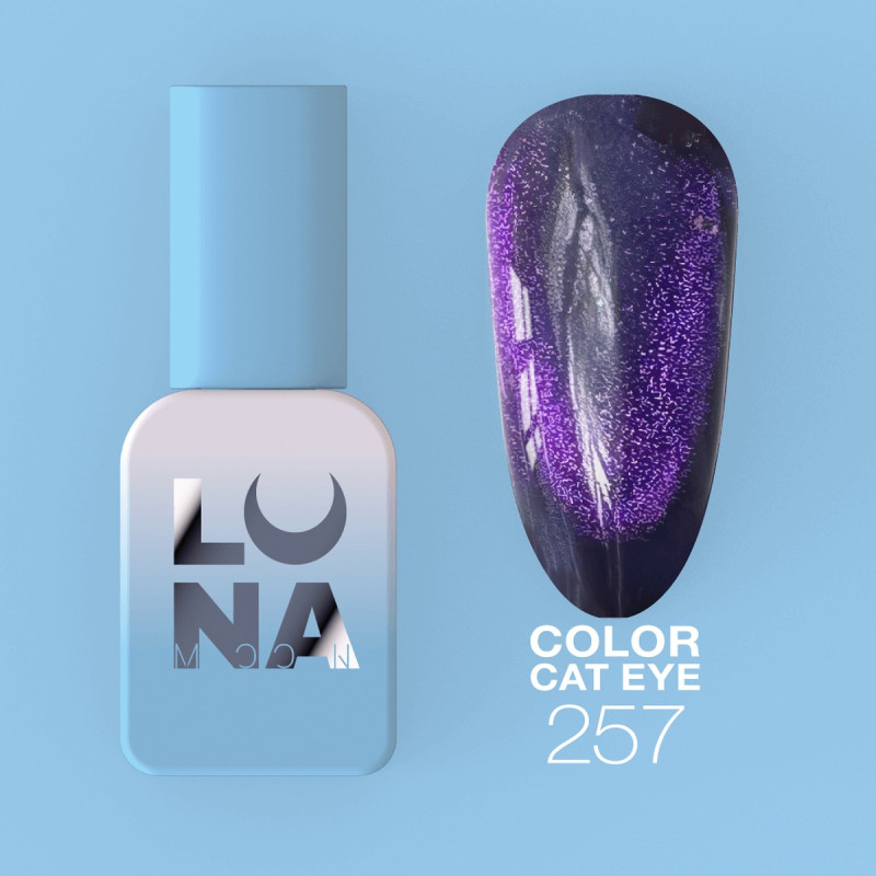 Lunamoon Gellak Cat Eye Nr.257, 13 ml