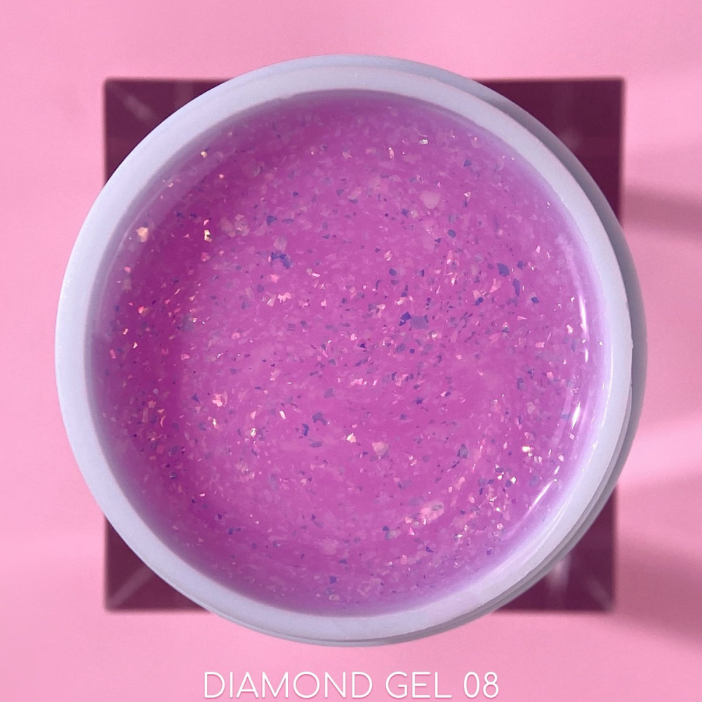 LUNAMOON Builder Gel Diamond Nr.8, 15 ml