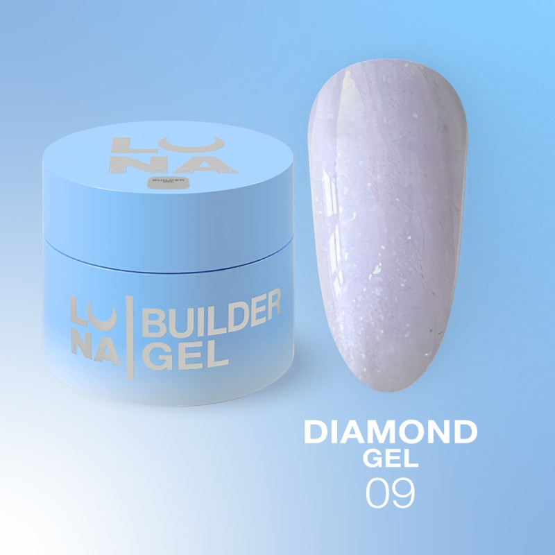LUNAMOON Builder Gel Diamond Nr.9, 15 ml