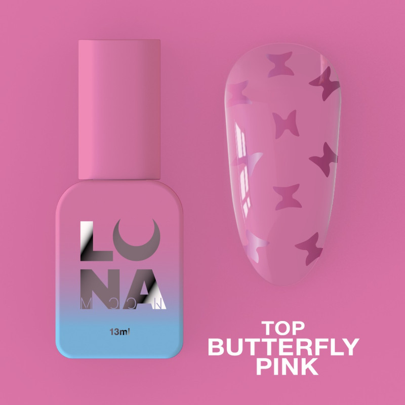 LUNAMOON Top Butterfly Pink, 13 ml