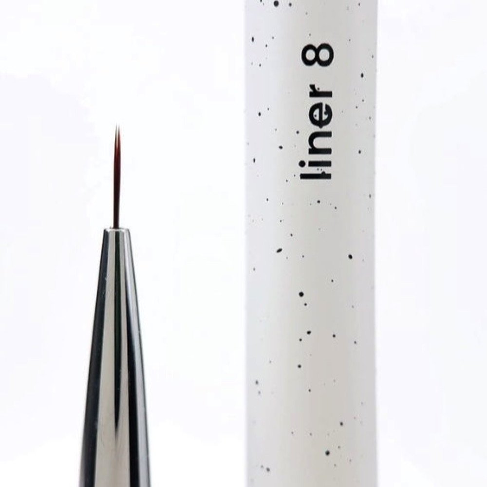 NAILSOFTHEDAY Professional Brush Liner - для тонких промальовок, лайнер 8 мм