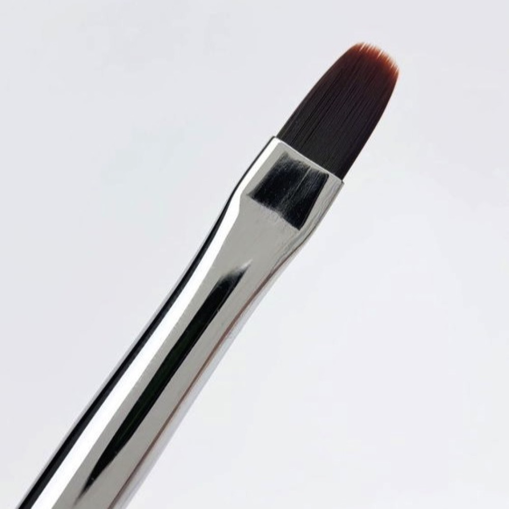 NAILSOFTHEDAY Professional Brush Oval - для викладки гелю, плоский овал 9 мм