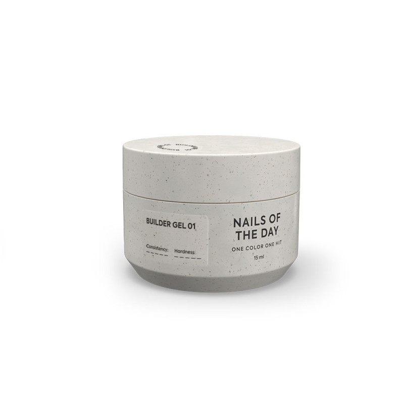 NAILSOFTHEDAY Builder Gel Nr.01, 15 ml