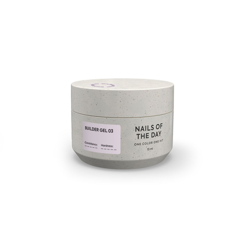 NAILSOFTHEDAY Builder Gel Nr.03, 15 ml