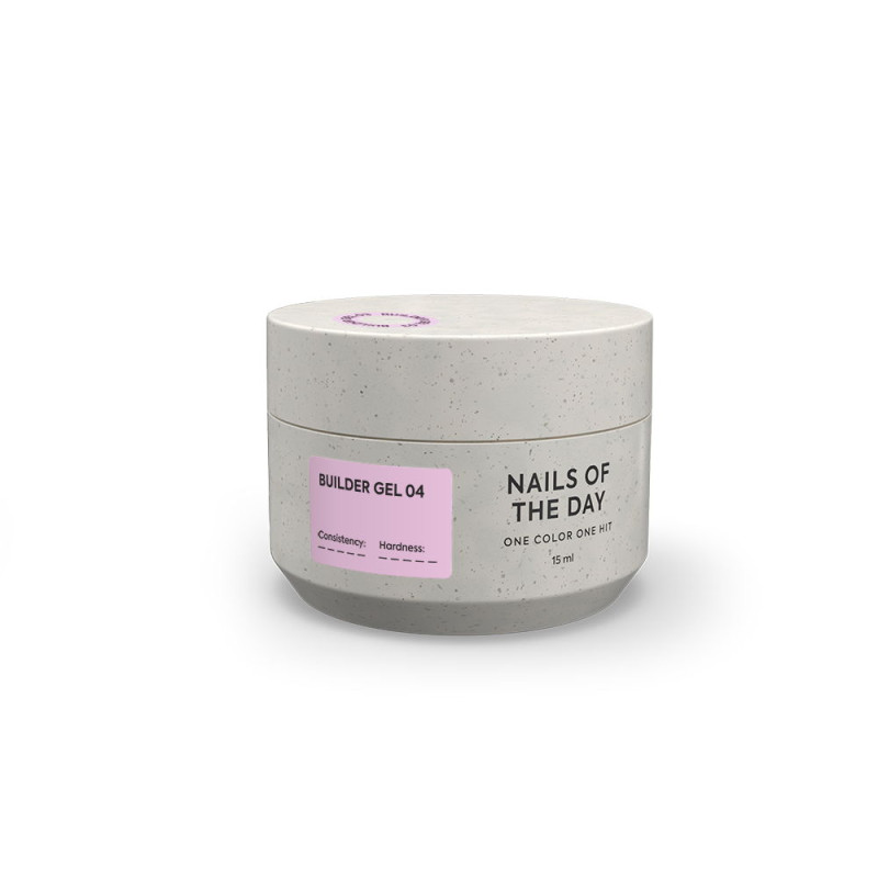 NAILSOFTHEDAY Builder Gel Nr.04, 15 ml