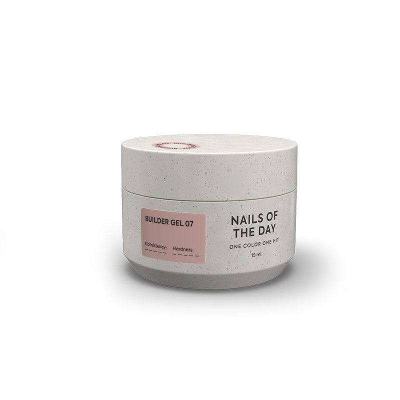 NAILSOFTHEDAY Builder Gel Nr.07, 15 ml