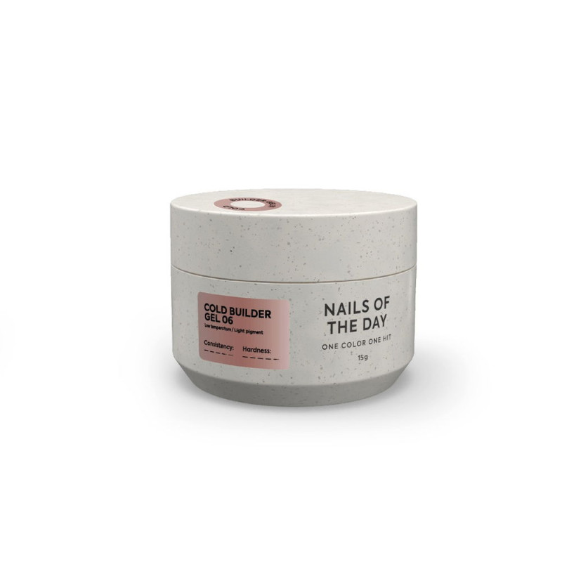 NAILSOFTHEDAY Cold Builder Gel Nr.06, 15 ml