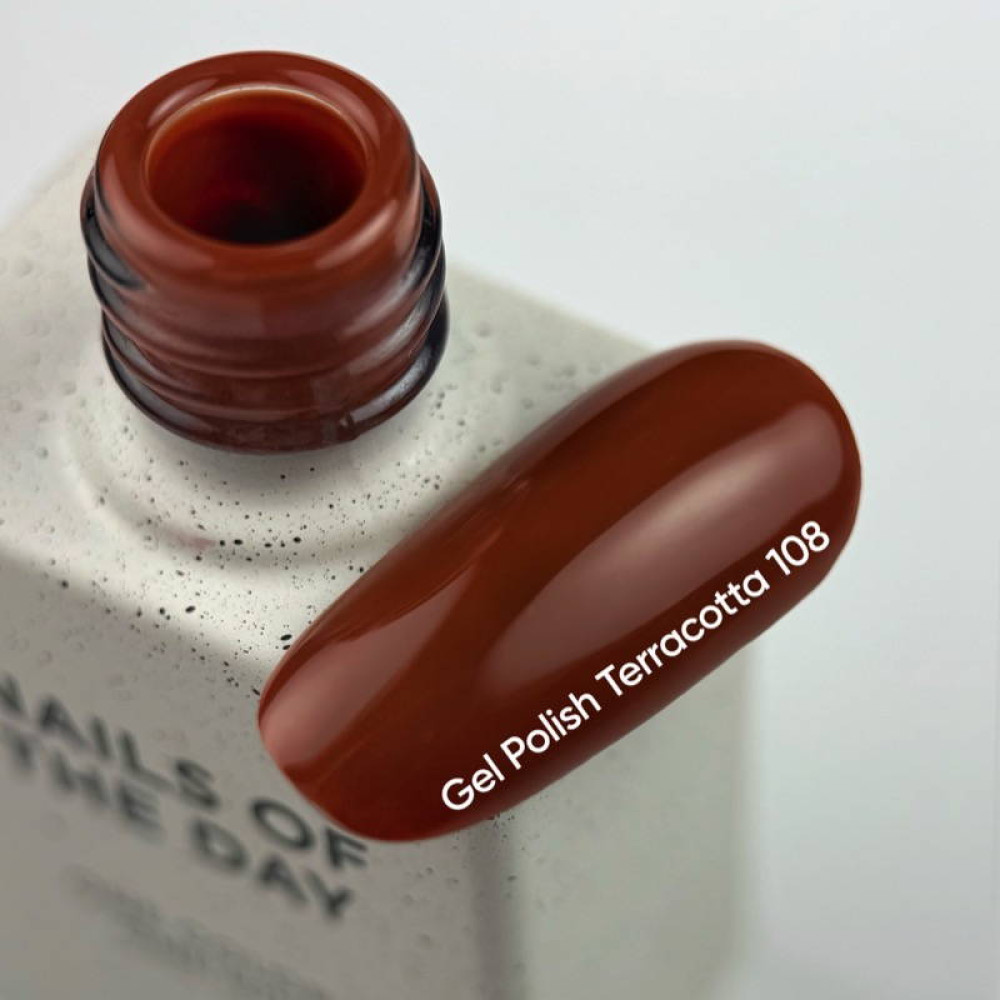 NAILSOFTHEDAY гель-лак Terracotta Nr.108, 10 ml
