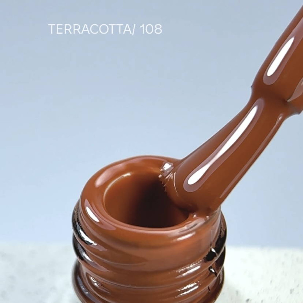 NAILSOFTHEDAY гель-лак Terracotta Nr.108, 10 ml