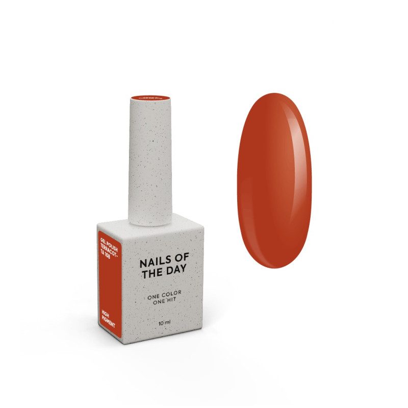 NAILSOFTHEDAY гель-лак Terracotta Nr.108, 10 ml