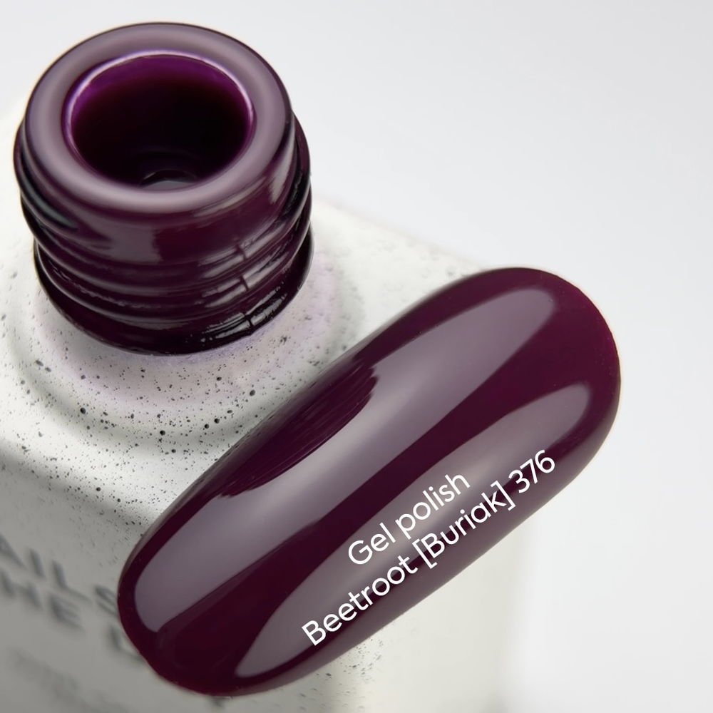 NAILSOFTHEDAY Gellak Beetroot Nr.376, 10 ml